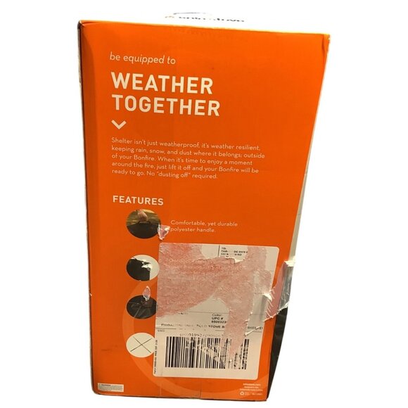 Solo Stove Bonfire Protective Fire Pit Cover For Round Pit Black Shelter - Picture 2 of 4